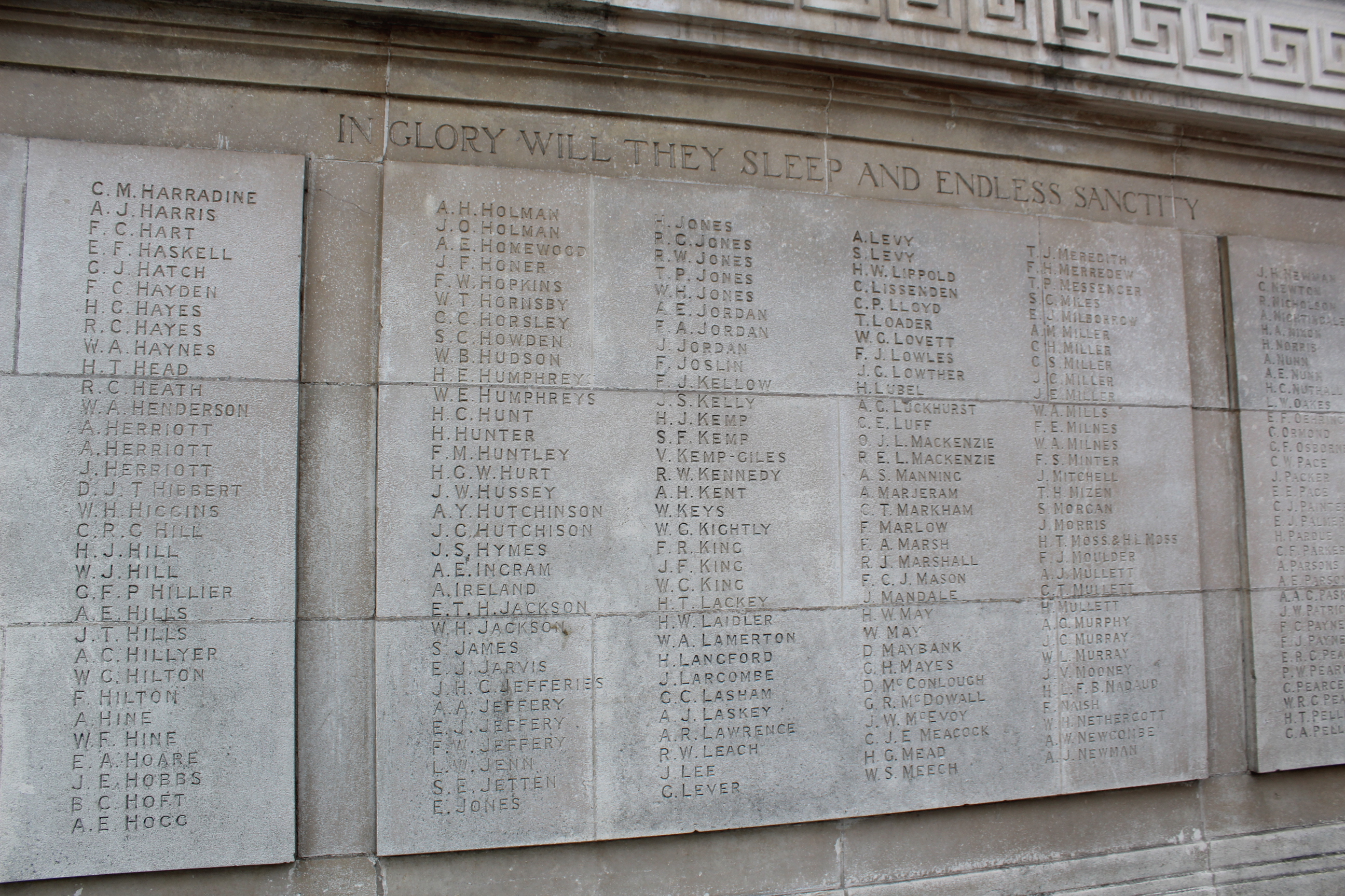 Men Of Stockwell War Memorials Online